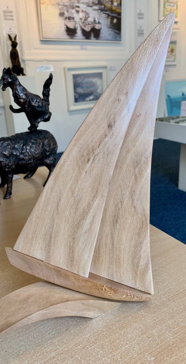- a Sculpture by Kevin Longstaff, measuring 30 x 19 cm (H x W) £95